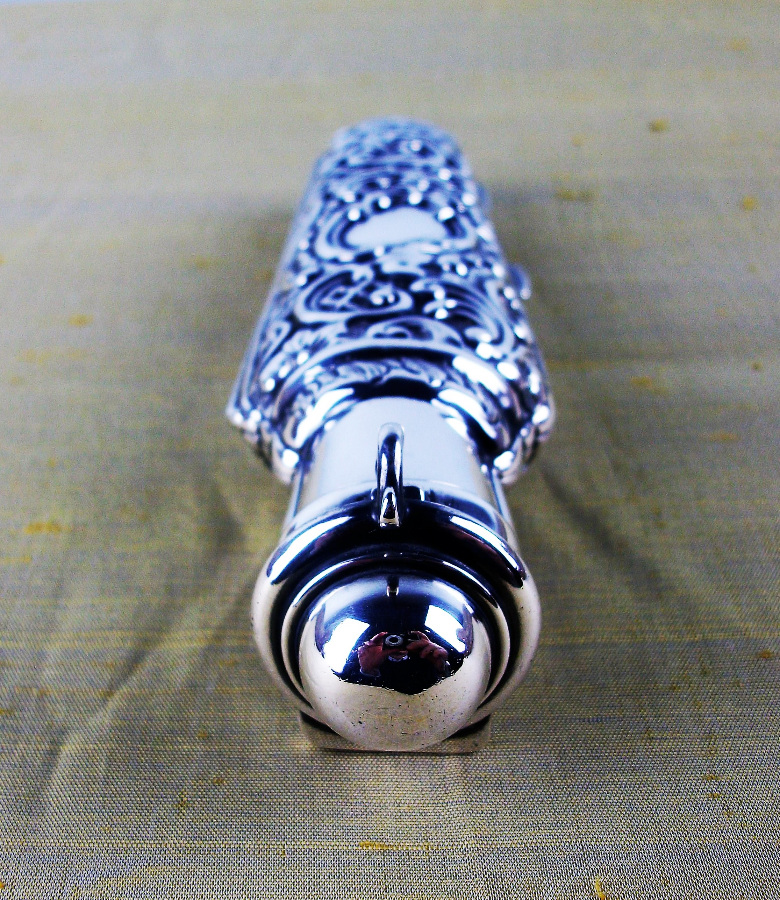 SILVER PERFUME BOTTLE